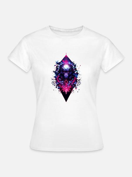 mera street art monkey eleven - Frauen T-Shirt - Weiß