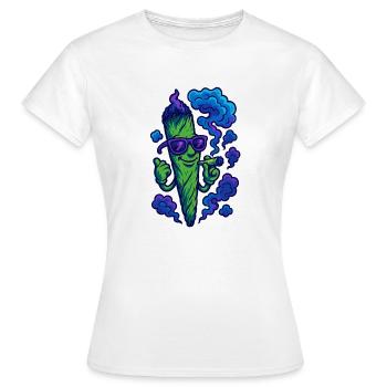 Joint Venture - Frauen T-Shirt - Weiß - Vorne - AI Model Female 172 dark (172cm)