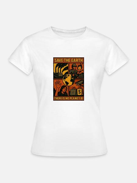 Unsere Erde - Frauen T-Shirt - Weiß