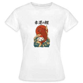Geist des Windes - Frauen T-Shirt - Weiß - Vorne - AI Model Female 172 dark (172cm)