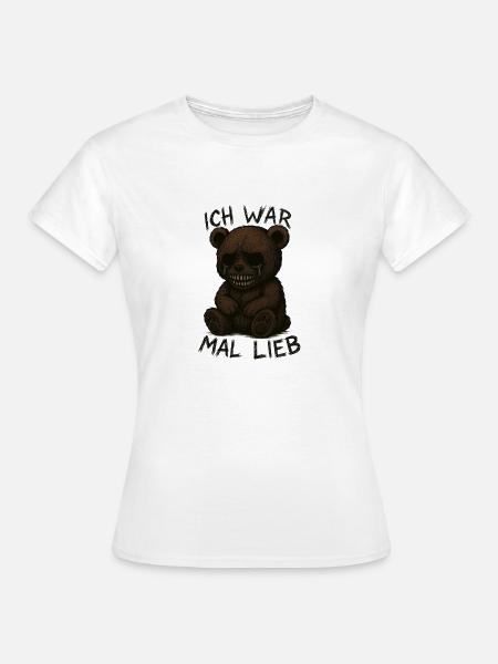 teddy - Frauen T-Shirt - Weiß