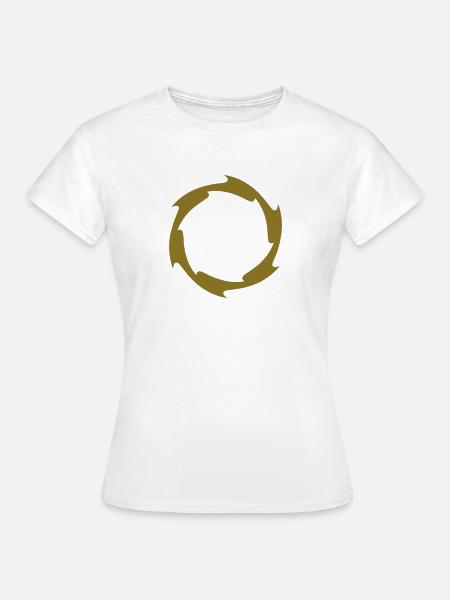 Feuerball - Frauen T-Shirt - Weiß