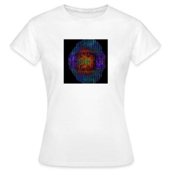 IMG 20210412 232735 210 - Frauen T-Shirt - Weiß - Vorne - AI Model Female 172 dark (172cm)