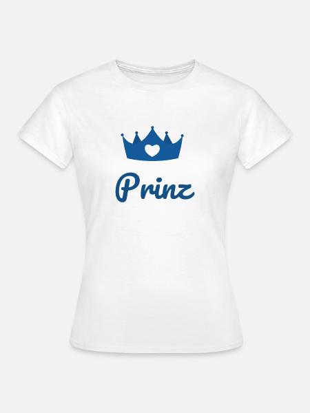 Prinz - Frauen T-Shirt - Weiß