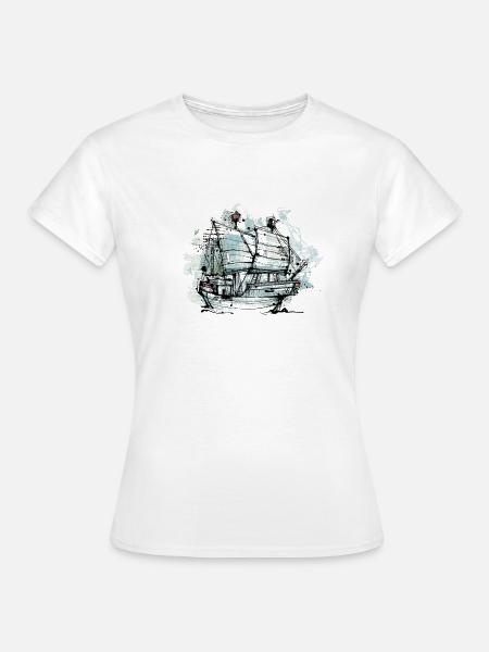 Alte Kogge - Frauen T-Shirt - Weiß