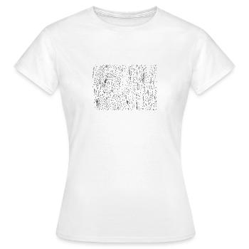 Bois maser échantillons - T-shirt Femme - blanc - Devant - AI Model Female 172 dark (172cm)