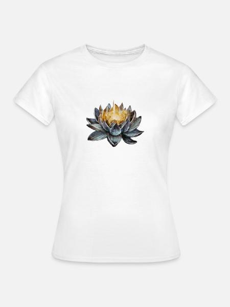 Flower Power - Frauen T-Shirt - Weiß