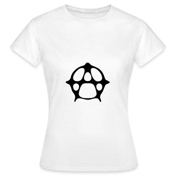 Anarchie / Anarchist - Frauen T-Shirt - Weiß - Vorne - AI Model Female 172 dark (172cm)