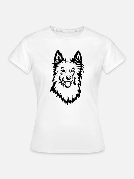 Harzer Fuchs Kopf - Frauen T-Shirt - Weiß