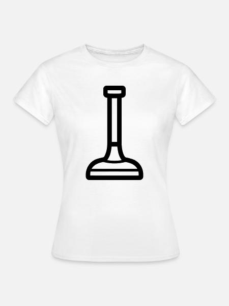 Saugnapf - Frauen T-Shirt - Weiß