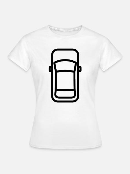 Auto - Frauen T-Shirt - Weiß