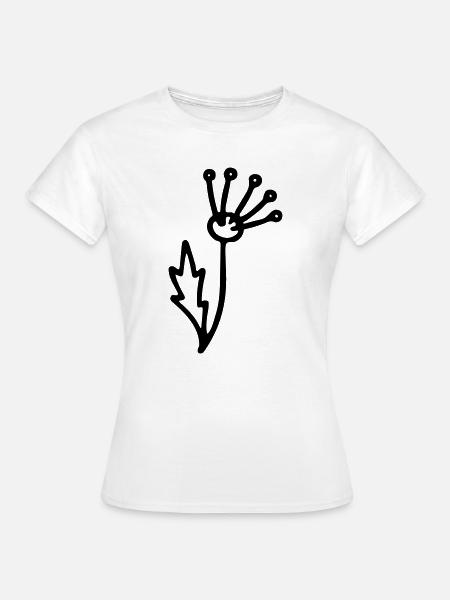 Blume 2 - Frauen T-Shirt - Weiß