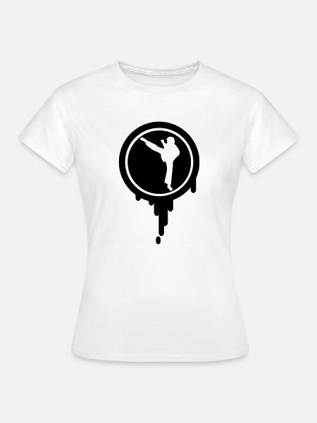 karate - Frauen T-Shirt - Weiß