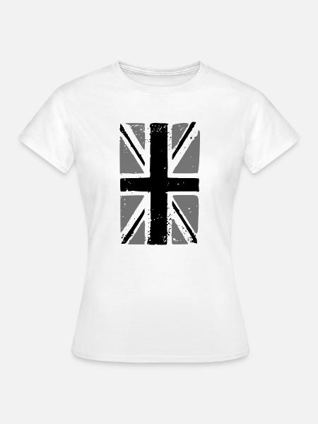 union jack - Frauen T-Shirt - Weiß