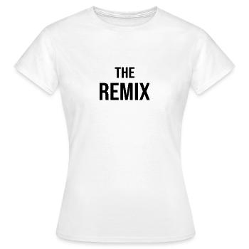 The Remix the Original Vater Sohn Partnerlook - Frauen T-Shirt - Weiß - Vorne - AI Model Female 172 dark (172cm)