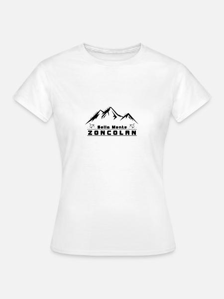 Monte Zoncolan - Frauen T-Shirt - Weiß