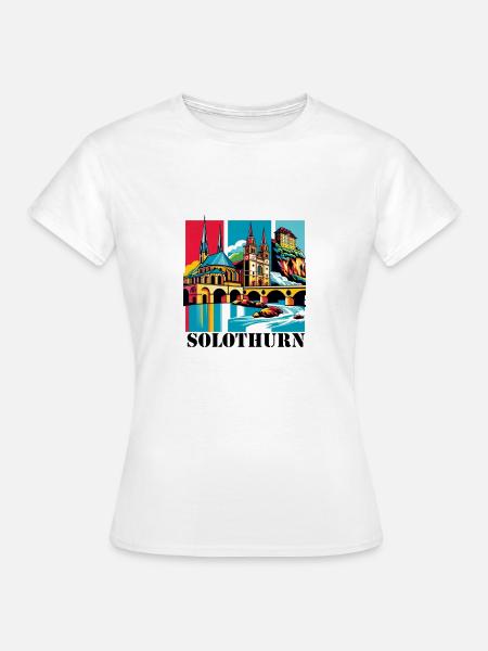 Solothurn - Frauen T-Shirt - Weiß