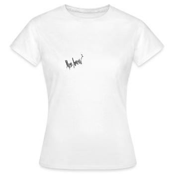 mon amour - Frauen T-Shirt - Weiß - Vorne - AI Model Female 172 dark (172cm)