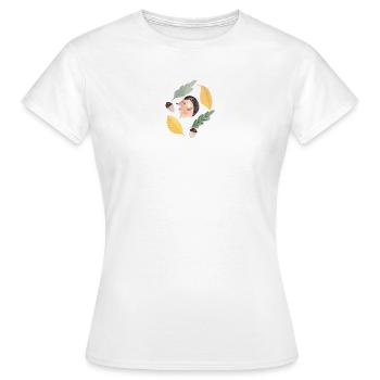 Igel - Frauen T-Shirt - Weiß - Vorne - AI Model Female 172 dark (172cm)