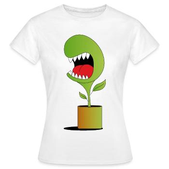 pflanze - Frauen T-Shirt - Weiß - Vorne - AI Model Female 172 dark (172cm)