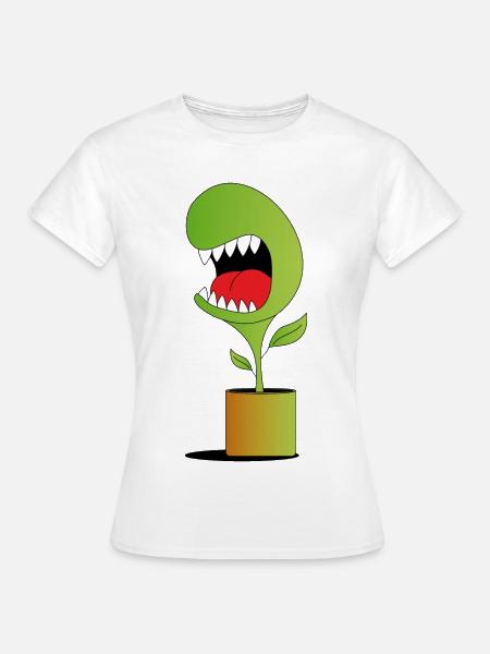 pflanze - Frauen T-Shirt - Weiß