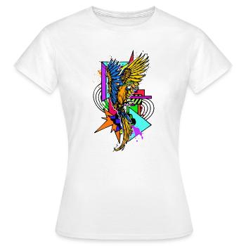 Bird Lover, Animal Bird, Animal Lover, Parrot - Women's T-Shirt - white - Front - AI Model Female 172 dark (172cm)