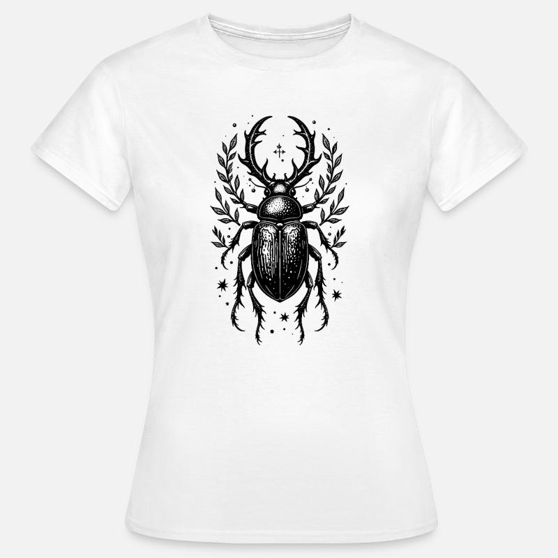 Laurel Crest Emblem Shield - Women's T-Shirt - white