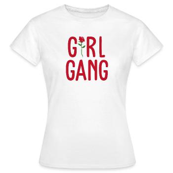Rose (Rose) - T-shirt Femme - blanc - Devant - AI Model Female 172 dark (172cm)