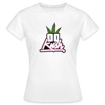 OG Kush - Frauen T-Shirt - Weiß - Vorne - AI Model Female 172 dark (172cm)