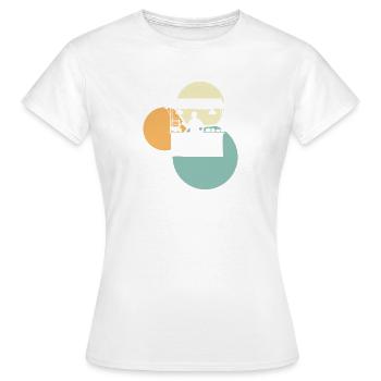 Snack de restauration rapide Burgers - T-shirt Femme - blanc - Devant - AI Model Female 172 dark (172cm)