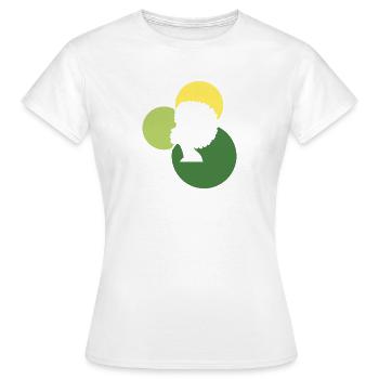 70s Groove - Frauen T-Shirt - Weiß - Vorne - AI Model Female 172 dark (172cm)