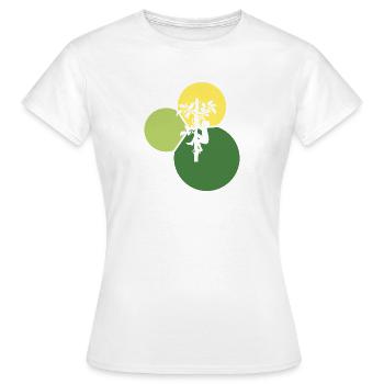 Grimpeur d’arbre Grimpeur - T-shirt Femme - blanc - Devant - AI Model Female 172 dark (172cm)