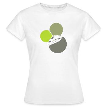 Sports nautiques Wakeskate Jet Ski - T-shirt Femme - blanc - Devant - AI Model Female 172 dark (172cm)