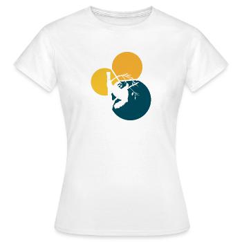 Faul Faultier Rest - Frauen T-Shirt - Weiß - Vorne - AI Model Female 172 dark (172cm)