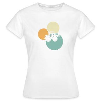 Maehdrescher Farmer Ranch - Women's T-Shirt - white - Front - AI Model Female 172 dark (172cm)