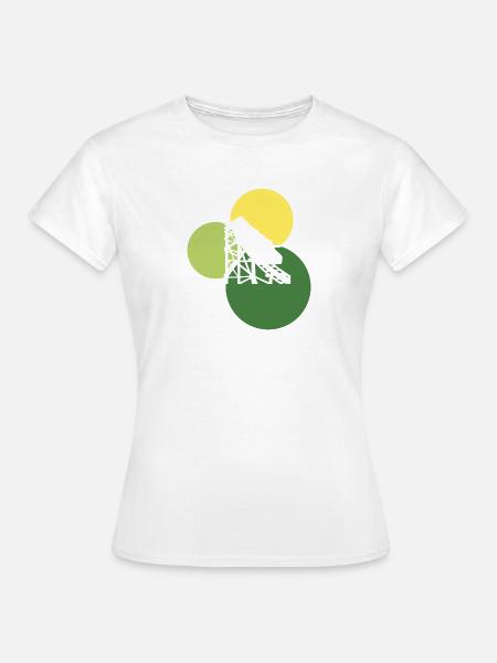 Achterbahn Lukas - Frauen T-Shirt - Weiß
