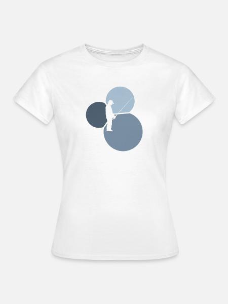 Fischerei Fischen - Frauen T-Shirt - Weiß