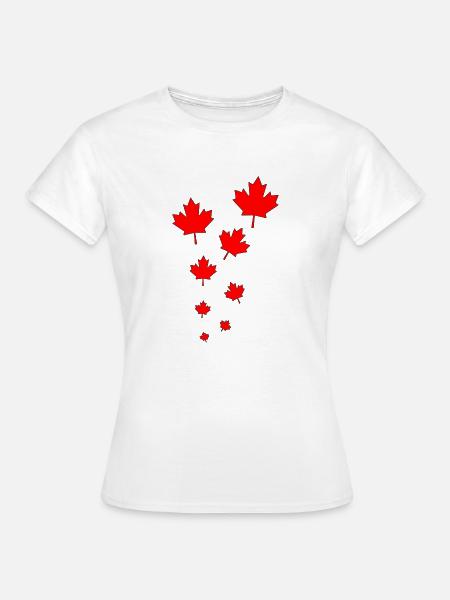 canada style - T-shirt Femme - blanc