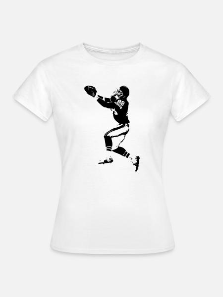 touchdown - Frauen T-Shirt - Weiß