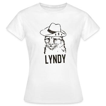 Luchs - Frauen T-Shirt - Weiß - Vorne - AI Model Female 172 dark (172cm)