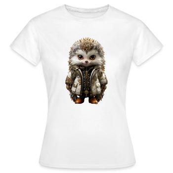 Mister Spike - Frauen T-Shirt - Weiß - Vorne - AI Model Female 172 dark (172cm)