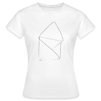 La Maison de Saint-Nicolas - T-shirt Femme - blanc - Devant - AI Model Female 172 dark (172cm)