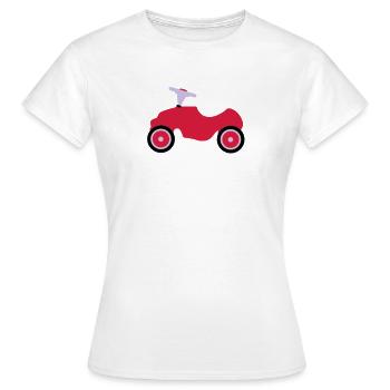 Spielzeug Auto - Frauen T-Shirt - Weiß - Vorne - AI Model Female 172 dark (172cm)