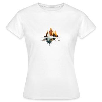 SURREAL - Frauen T-Shirt - Weiß - Vorne - AI Model Female 172 dark (172cm)