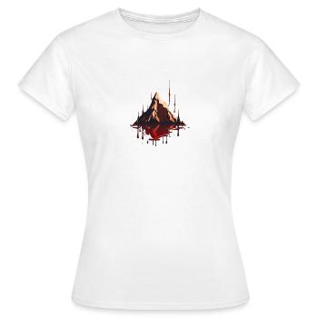 SURREAL - Frauen T-Shirt - Weiß - Vorne - AI Model Female 172 dark (172cm)