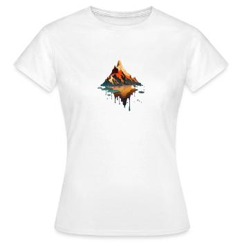 SURREAL - Frauen T-Shirt - Weiß - Vorne - AI Model Female 172 dark (172cm)