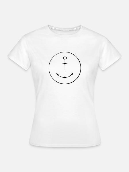 Die Jungs mit dem Anker - Frauen T-Shirt - Weiß