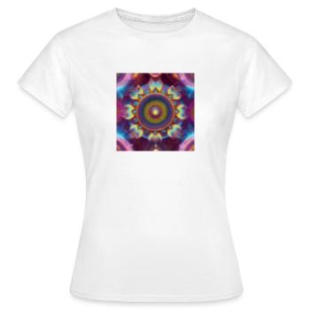 LSD - T-shirt Femme - blanc - Devant - AI Model Female 172 dark (172cm)