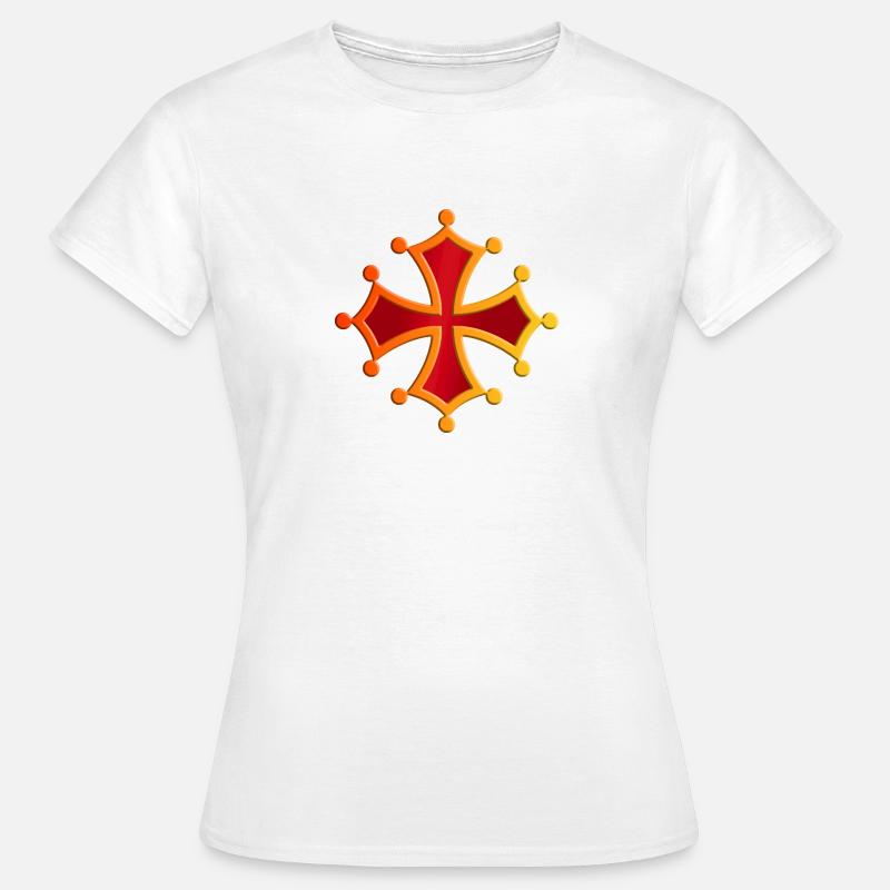 Cathar Cross - Women's T-Shirt - white