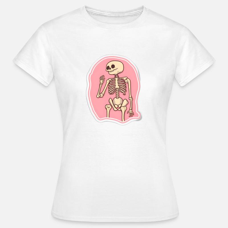 Skeleton Joy - Women's T-Shirt - white